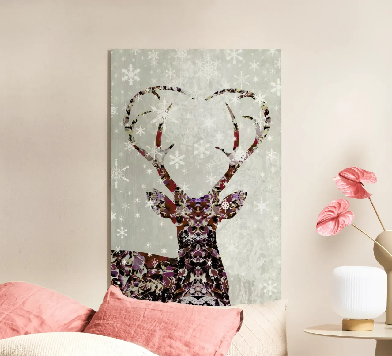 Snow Deer plexiglass da Angelo Cerantola