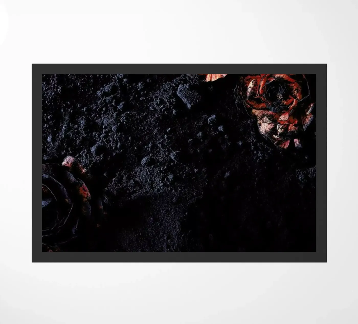 Flowers Four doormat by neon* fotografie