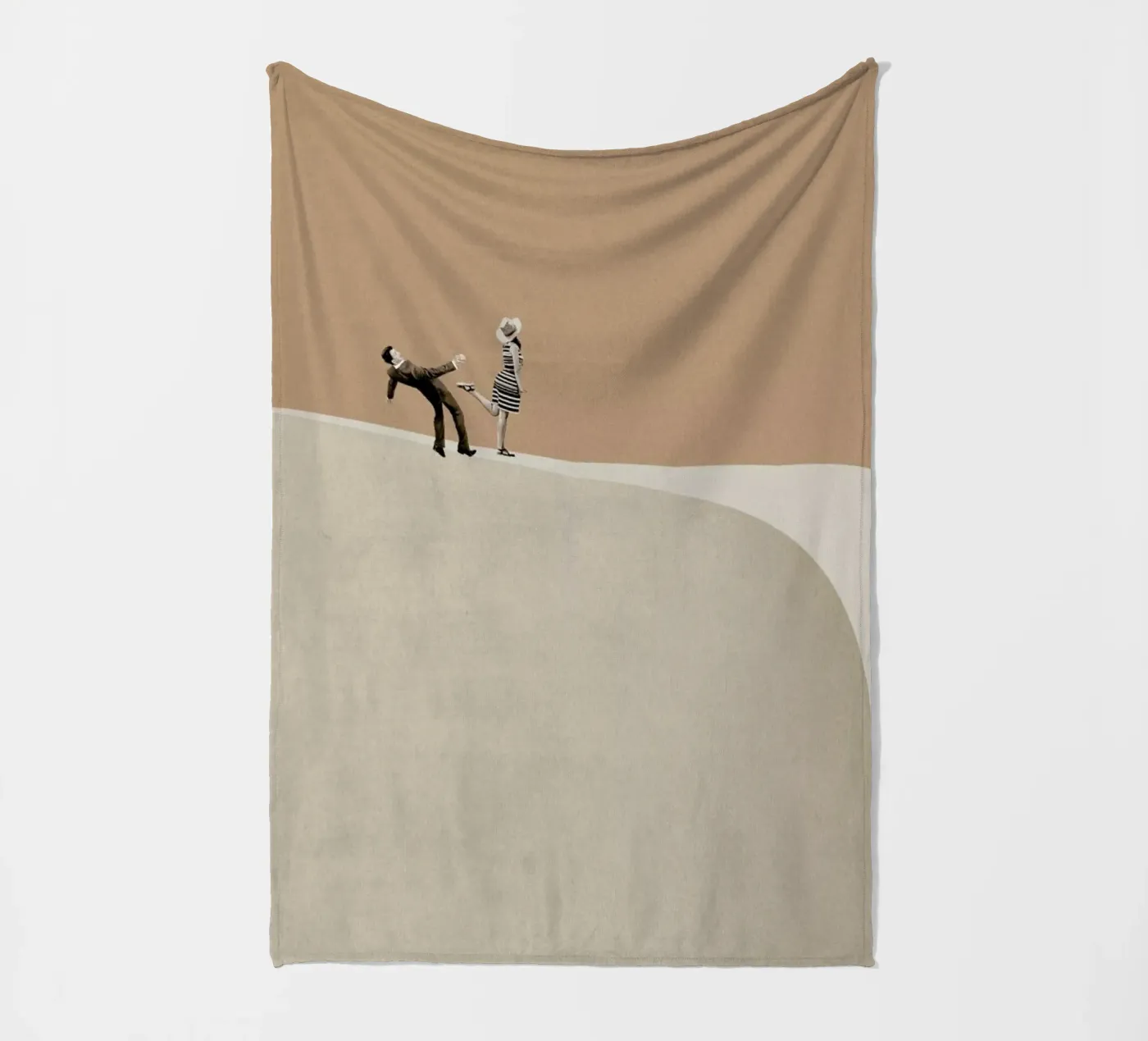 Get Lost fleece blanket by Maarten Léon