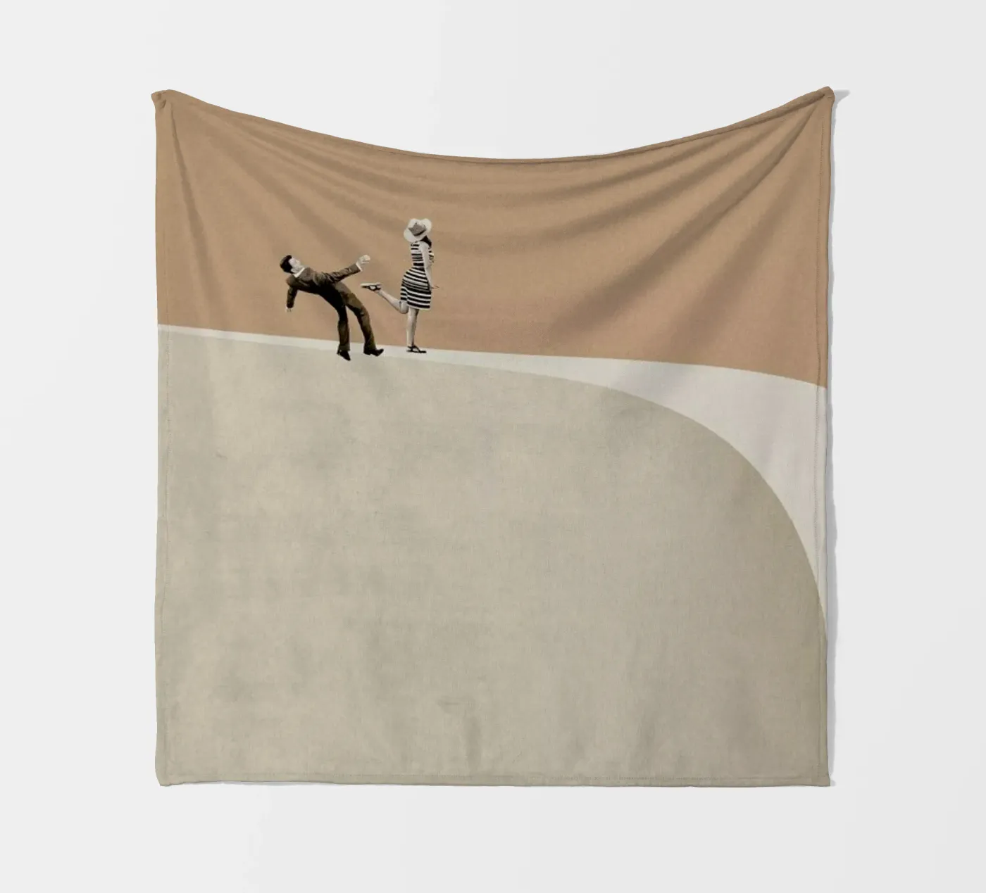 Get Lost fleece blanket by Maarten Léon