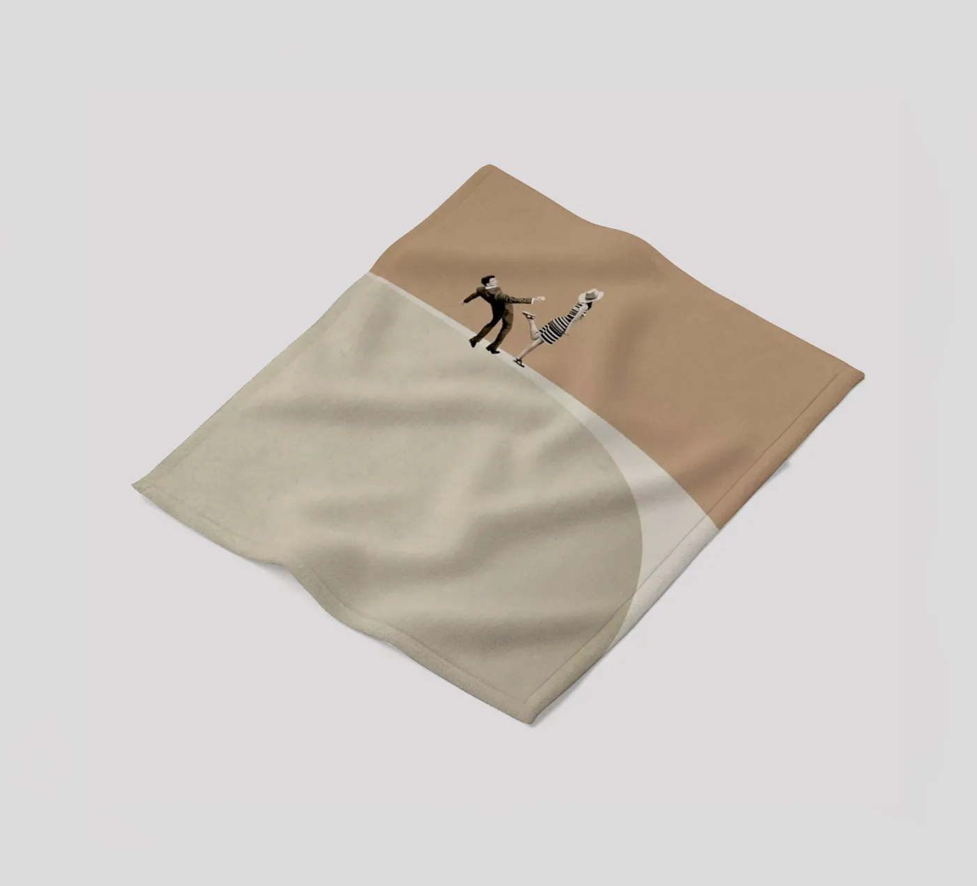 Get Lost fleece blanket by Maarten Léon