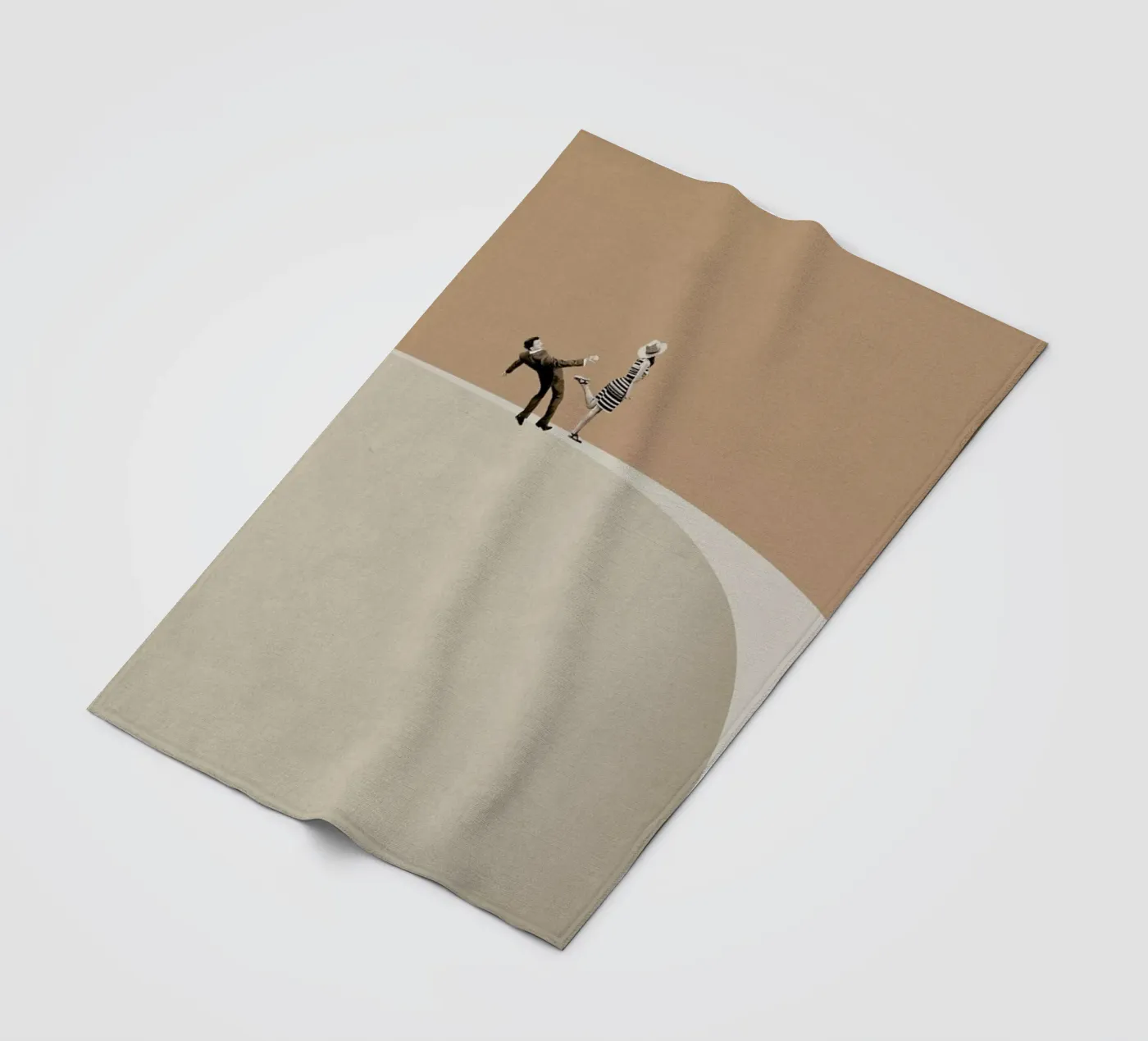 Get Lost fleece blanket by Maarten Léon