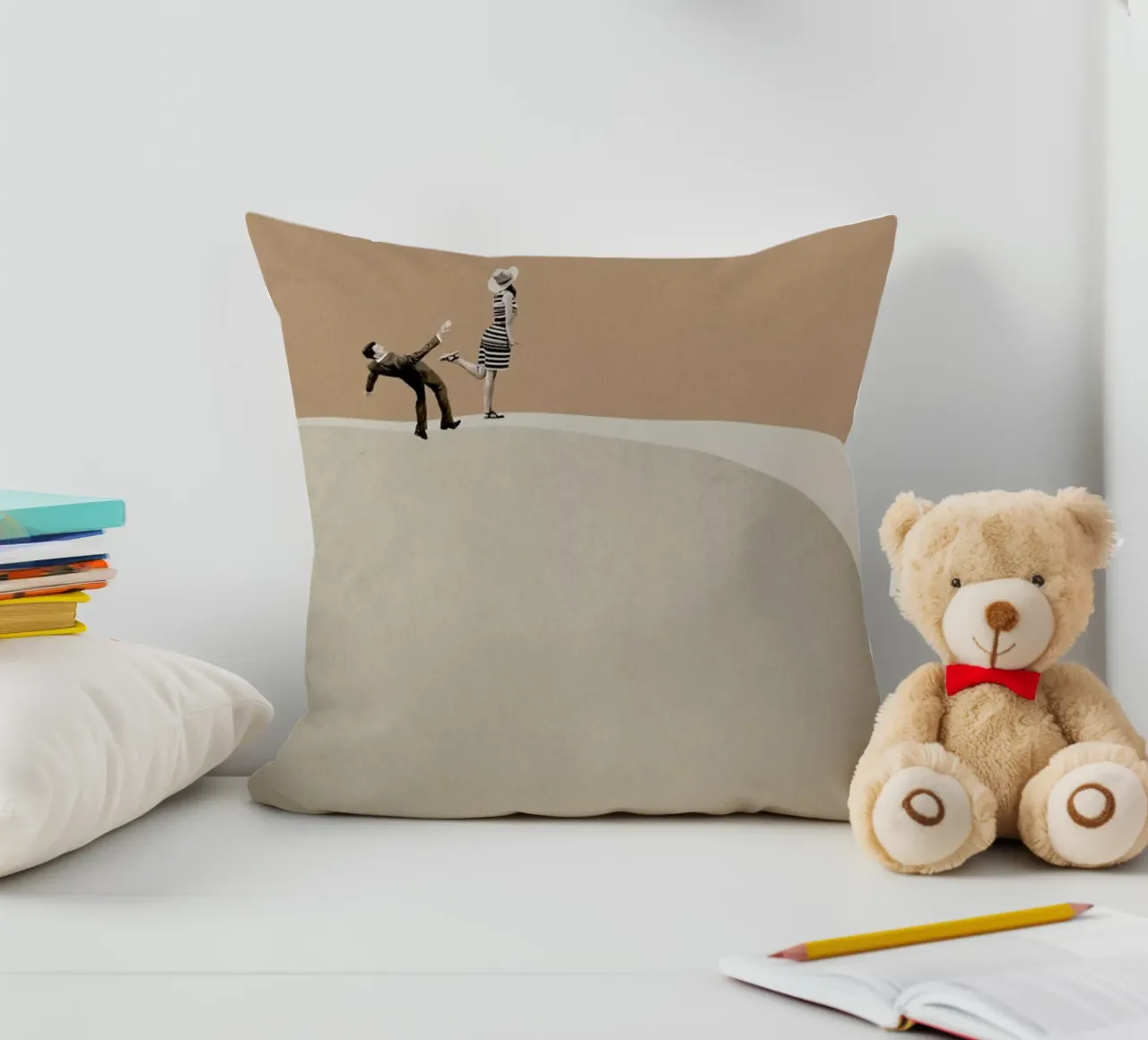 Get Lost cuscino da Maarten Léon