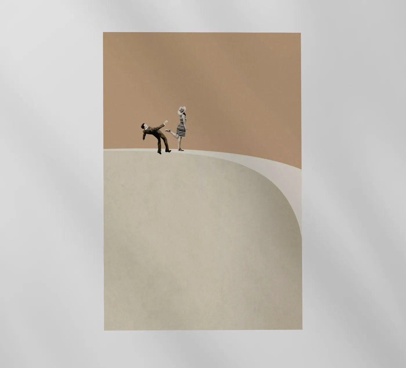 Get Lost backlit folie van Maarten Léon