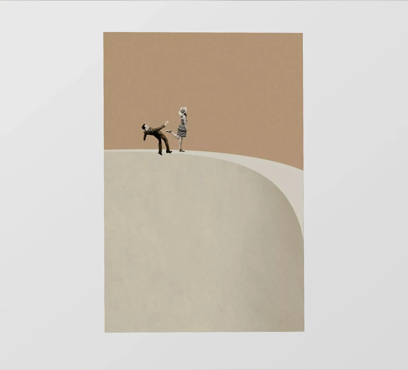 Get Lost backlit folie van Maarten Léon