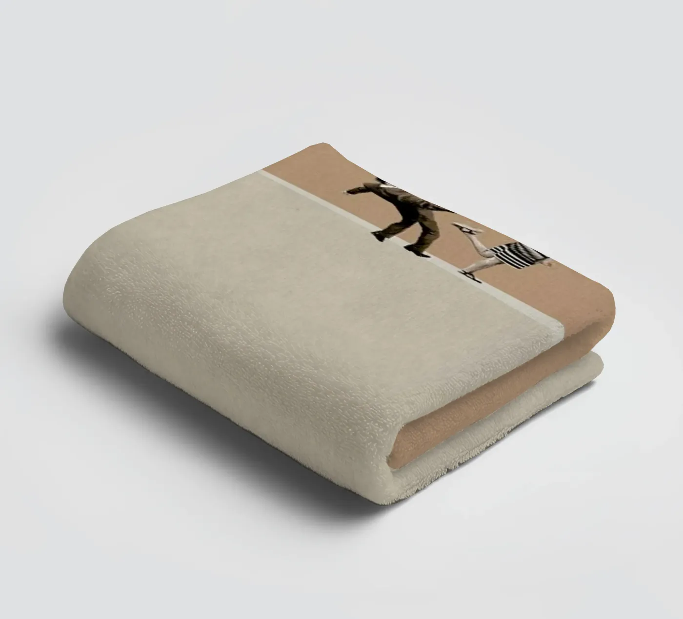 Get Lost towel by Maarten Léon