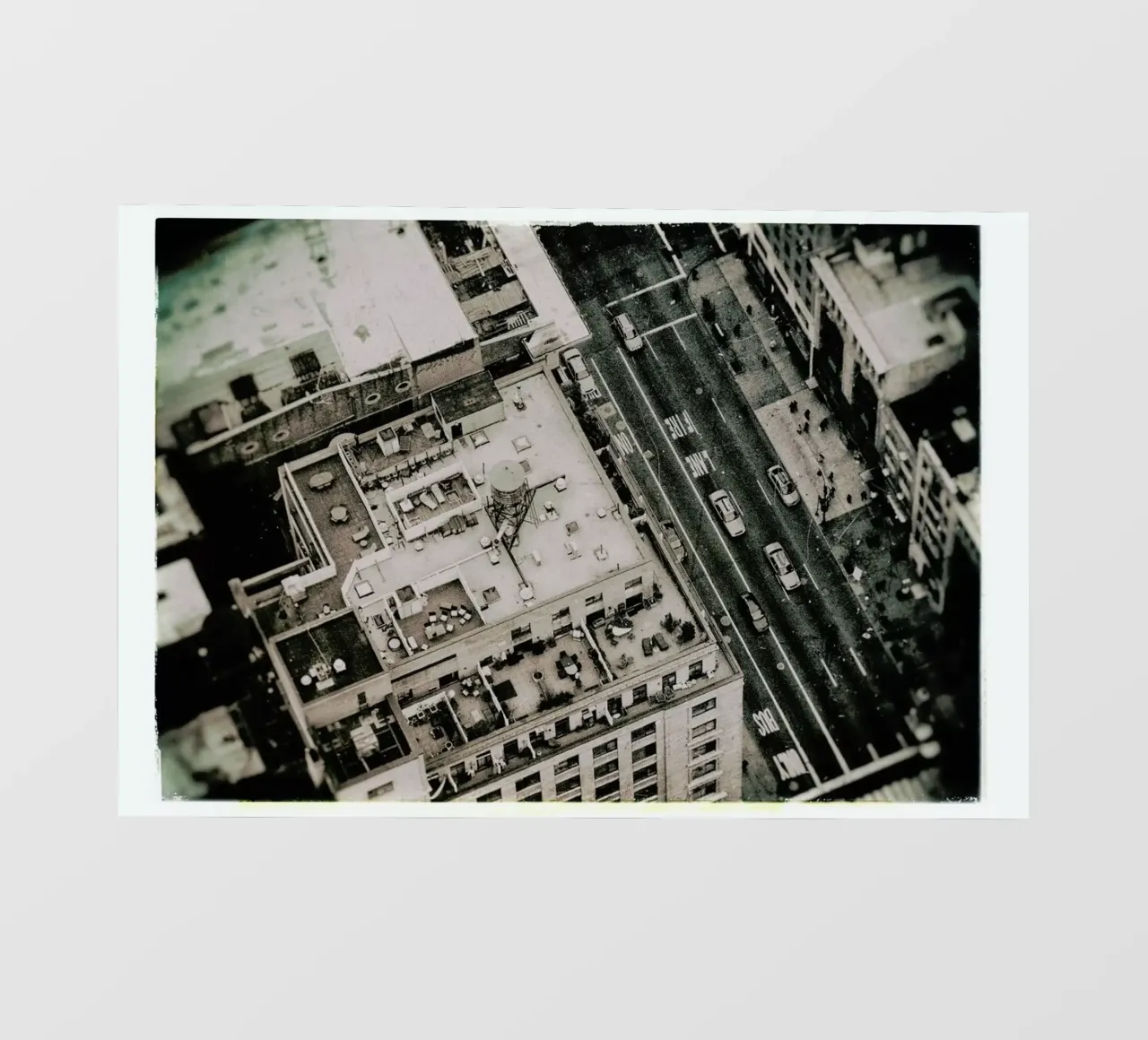 Cabs in the streets of New York City telo in pvc da JaySan Studio