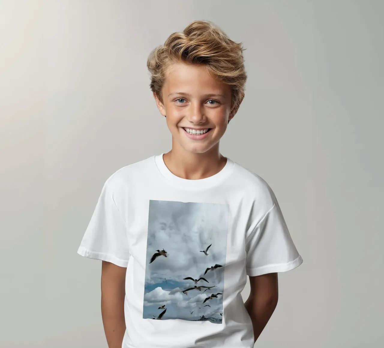 Gulls VII kinder t-shirt van Sebastian Hilgetag