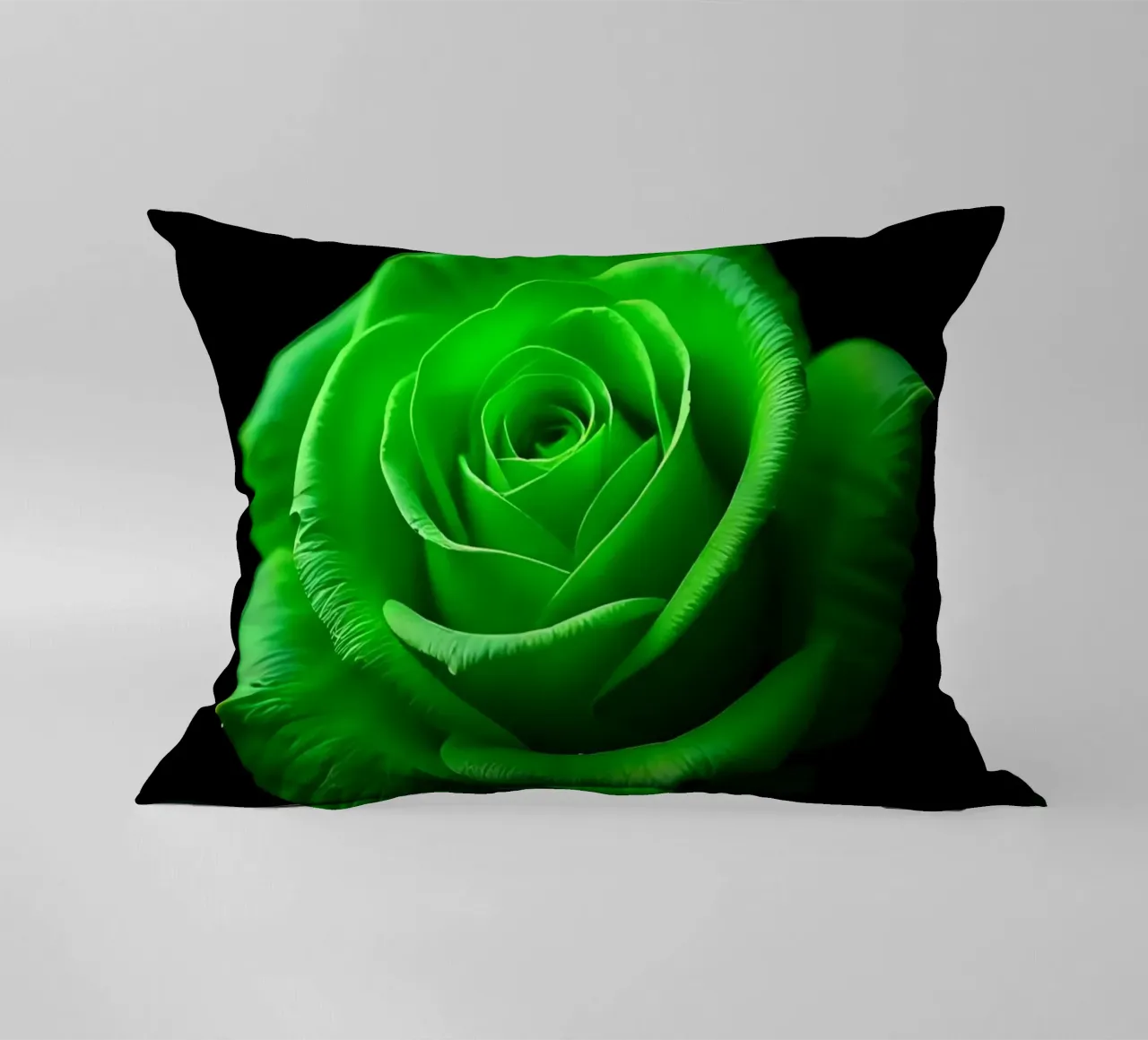 Rosa_verde_03 cuscino da Farb- und Blütenzauber by LK