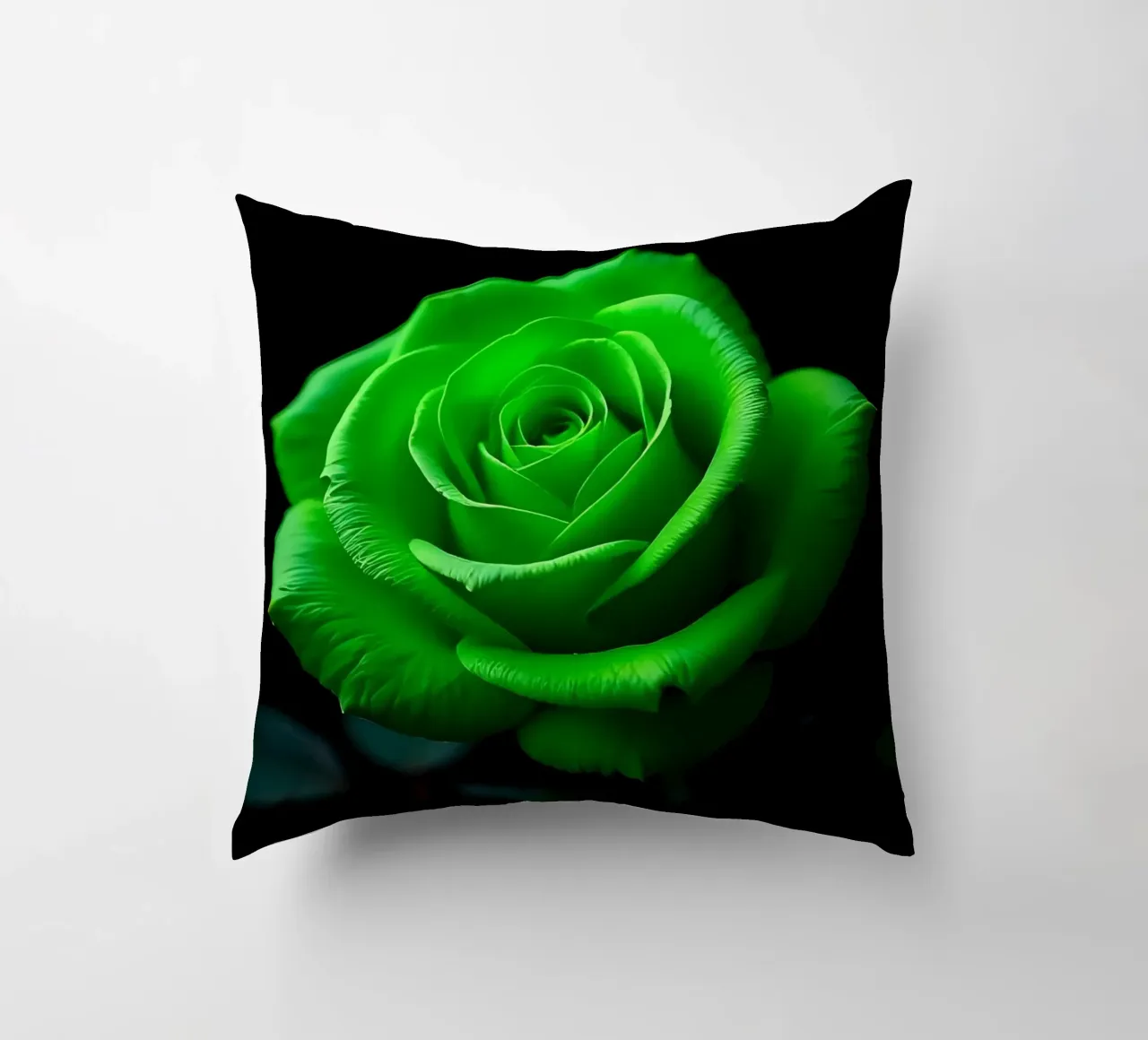 Rosa_verde_03 cuscino da Farb- und Blütenzauber by LK