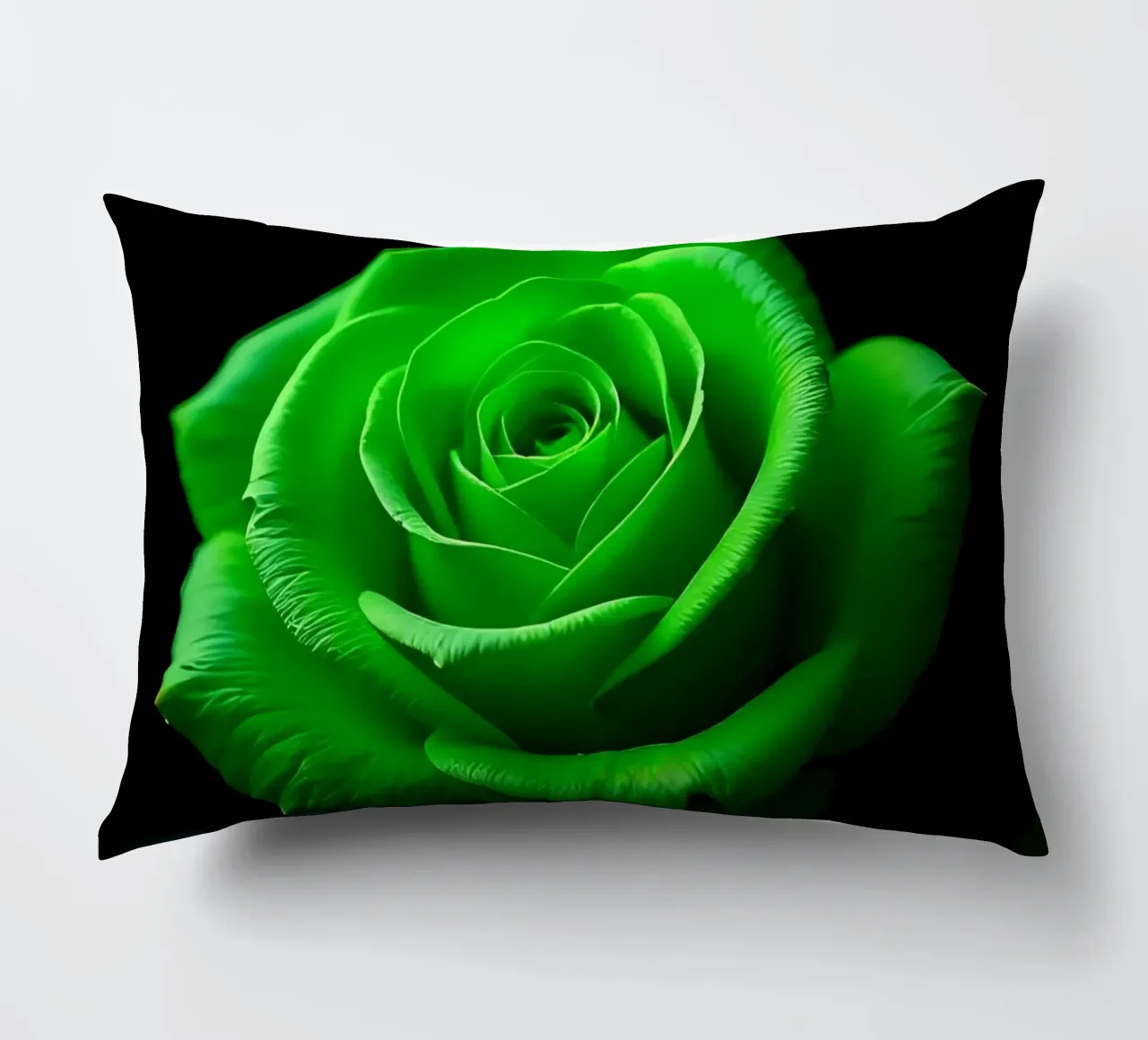Rosa_verde_03 cuscino da Farb- und Blütenzauber by LK