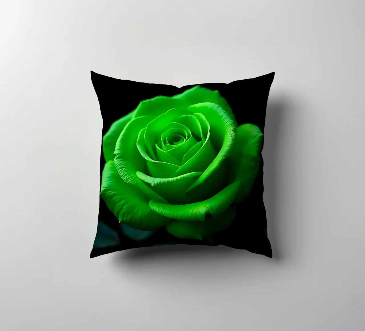 Rosa_verde_03 cuscino da Farb- und Blütenzauber by LK