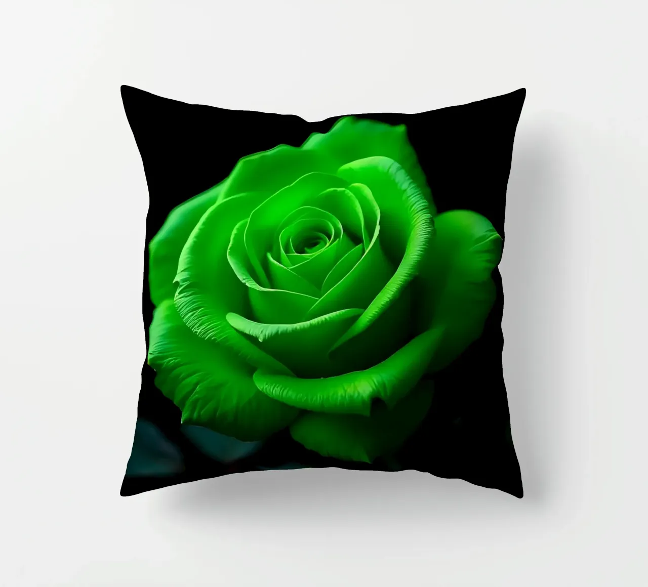 Rosa_verde_03 cuscino da Farb- und Blütenzauber by LK