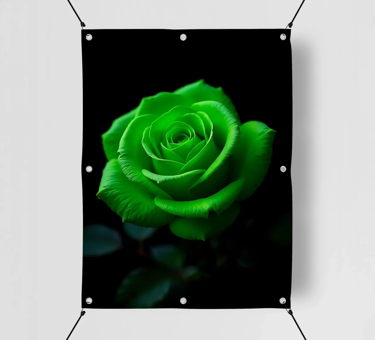 Rosa_verde_03 telo in pvc da Farb- und Blütenzauber by LK