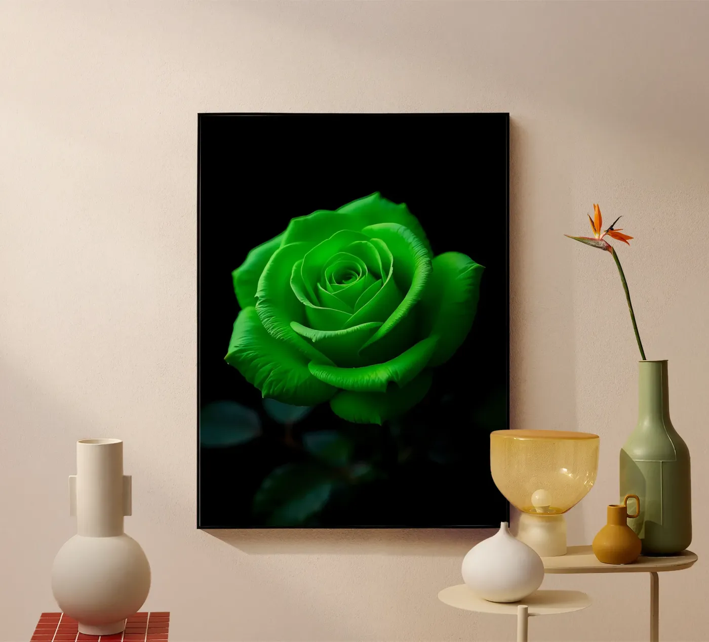 Rosa_verde_03 plexiglass da Farb- und Blütenzauber by LK