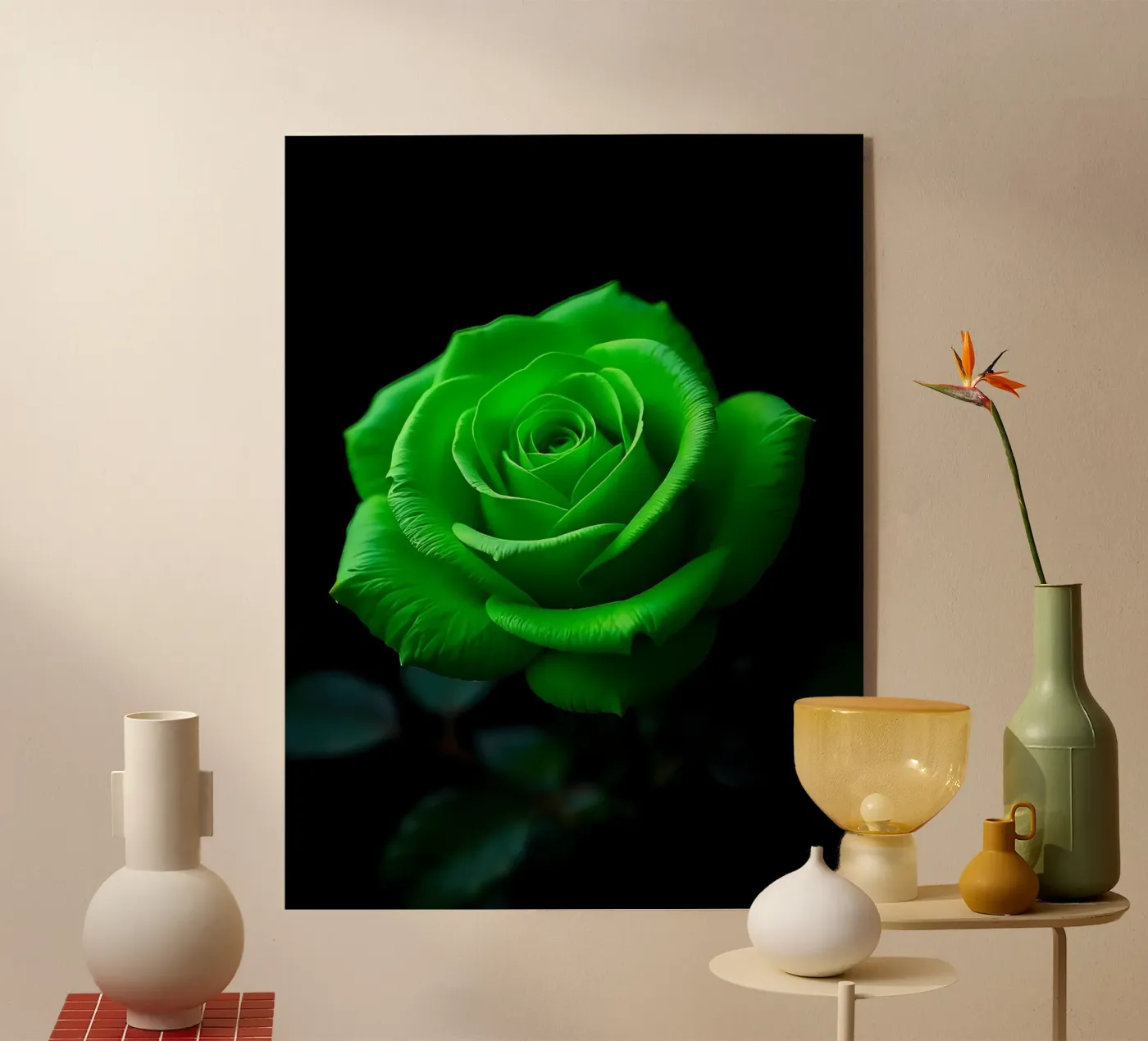 Rosa_verde_03 plexiglass da Farb- und Blütenzauber by LK