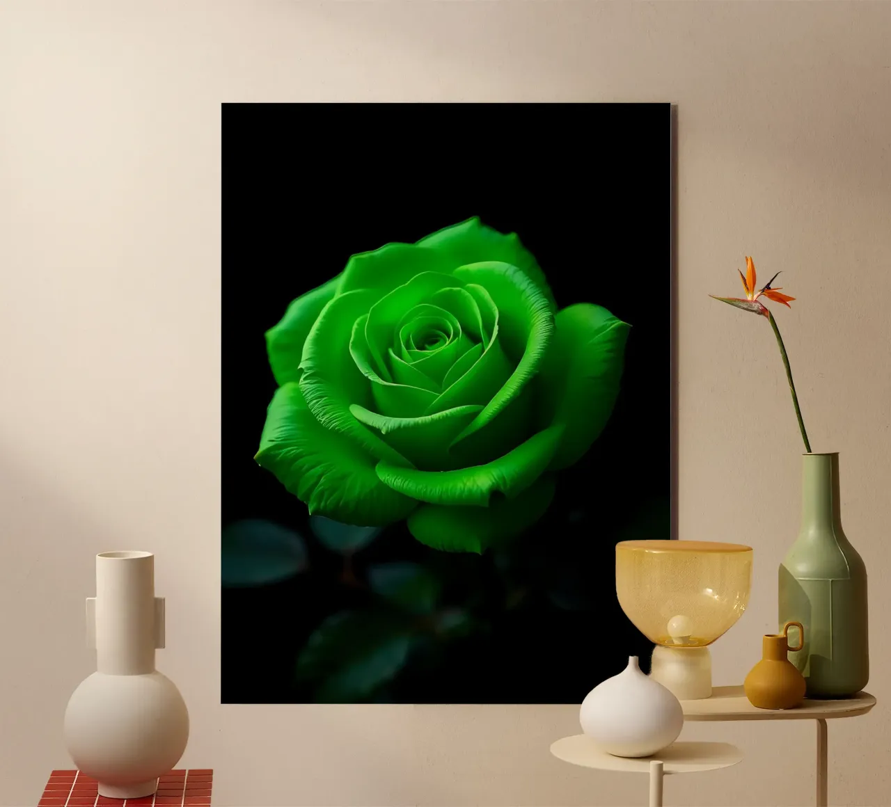 Rosa_verde_03 alluminio dibond da Farb- und Blütenzauber by LK