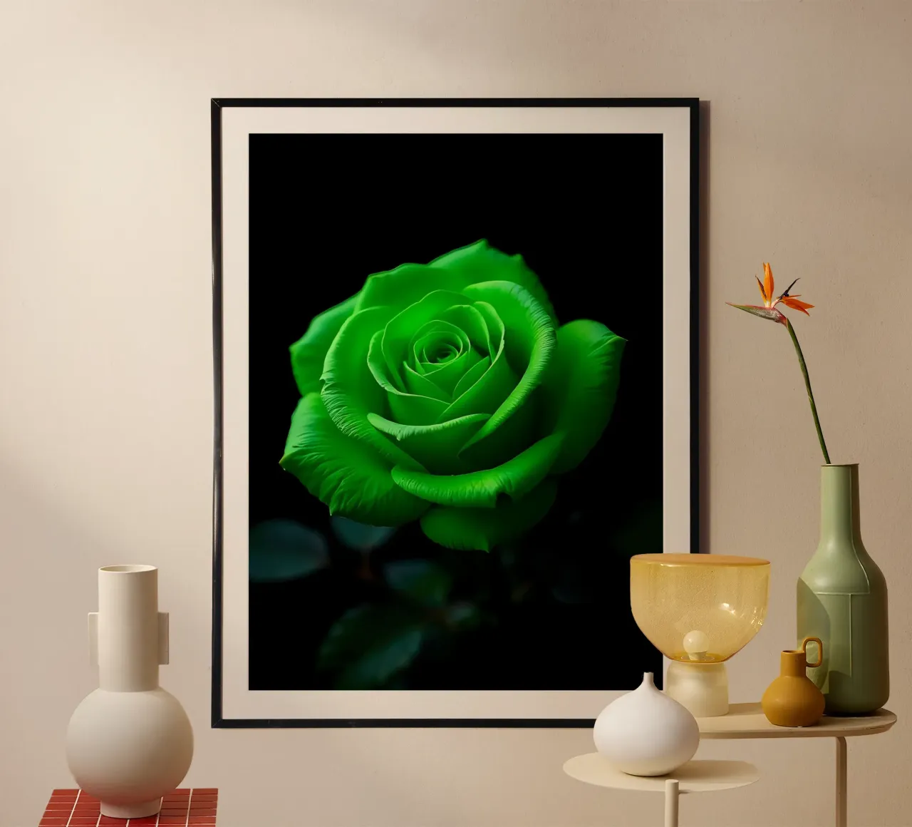 Rosa_verde_03 carta hahnemühle da Farb- und Blütenzauber by LK