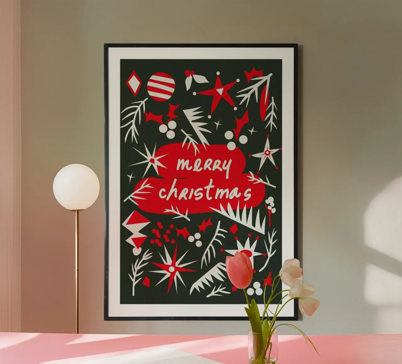 Merry Christmas Hahnemühle von Mariery Young