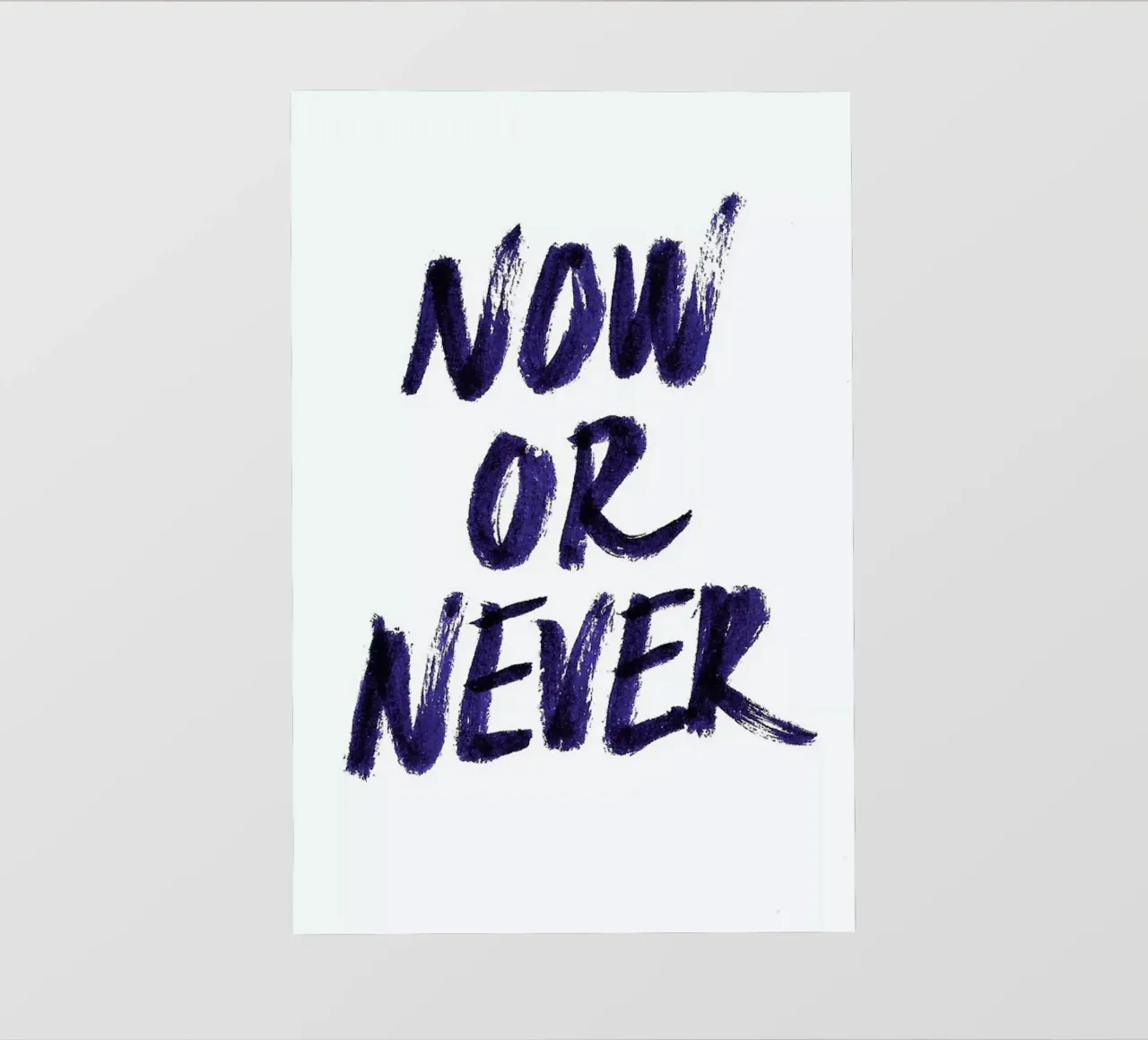 Now or Never telo in pvc da Róbert Farkas