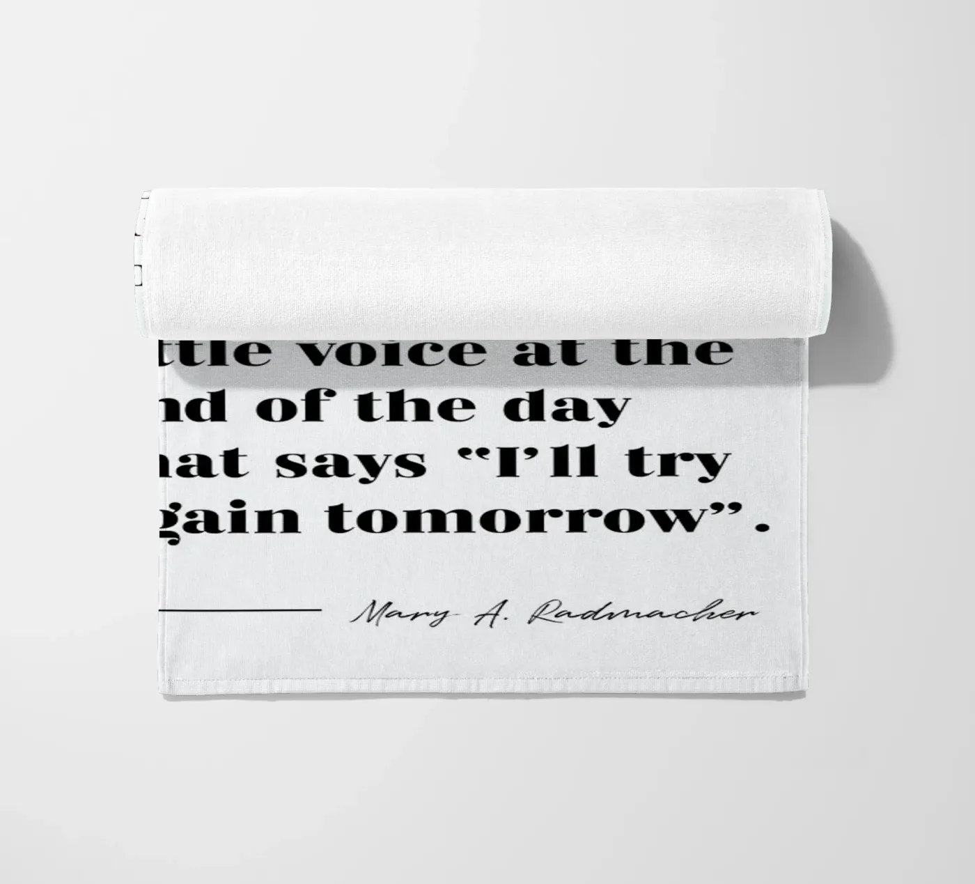 Courage Strandtuch von typed