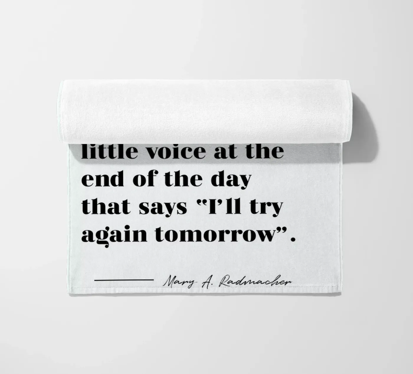 Courage Strandtuch von typed