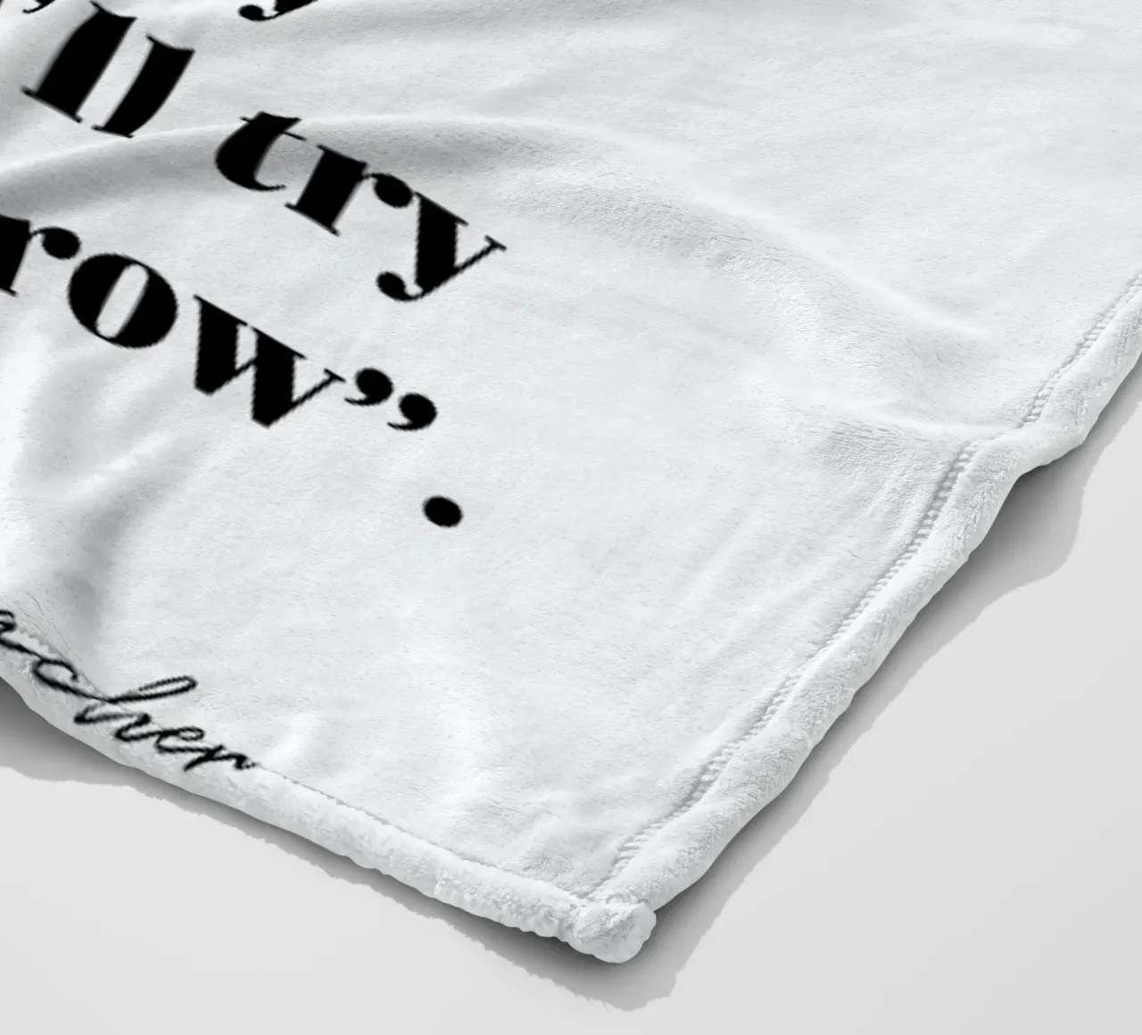 Courage Fleecedecke von typed