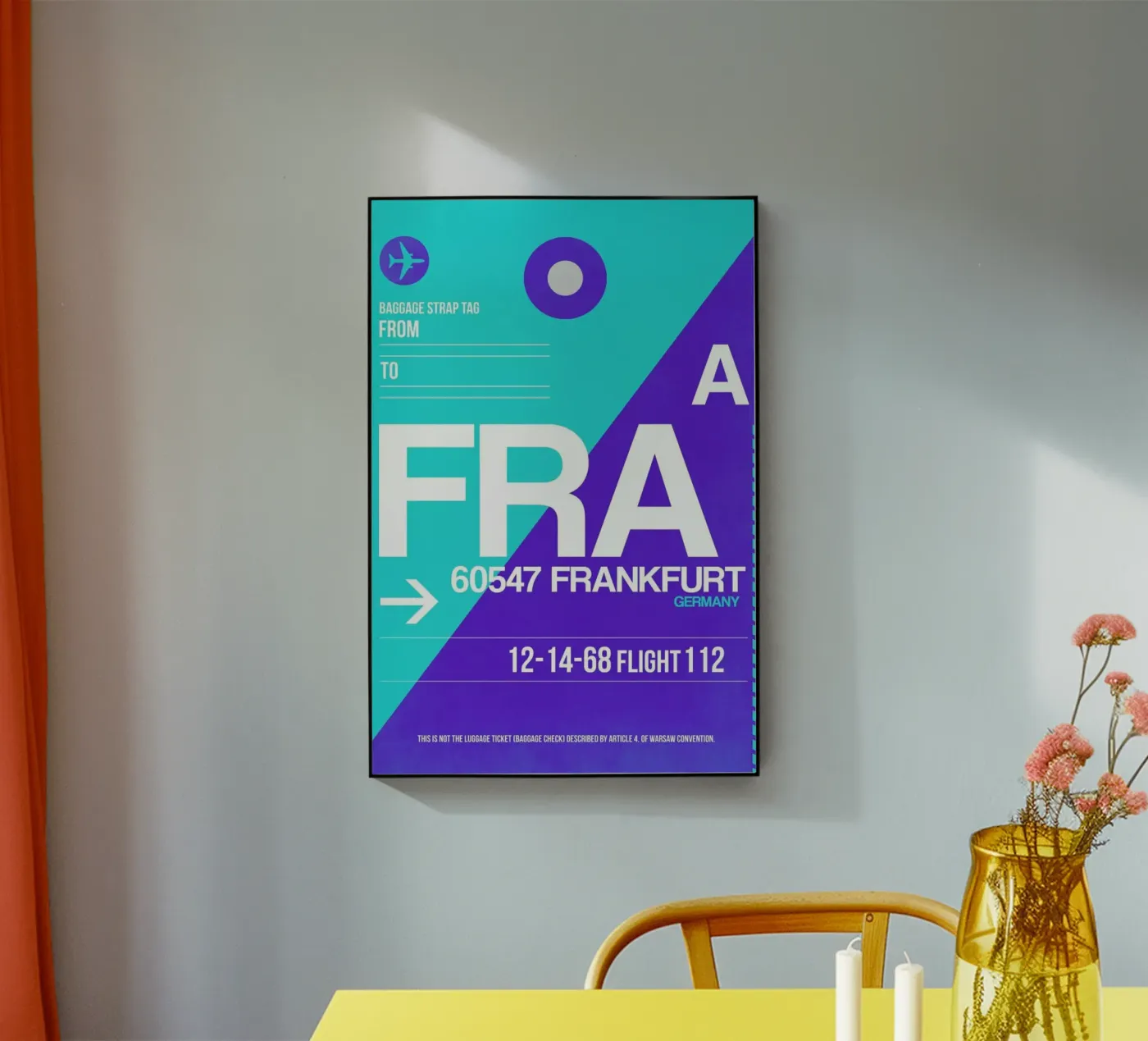 FRA-Frankfurt plexiglass da Naxart