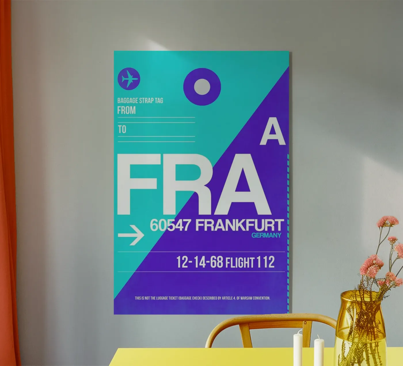 FRA-Frankfurt plexiglass da Naxart