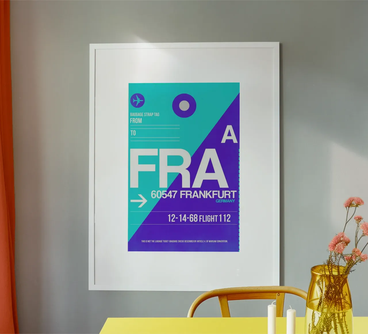 FRA-Frankfurt carta hahnemühle da Naxart