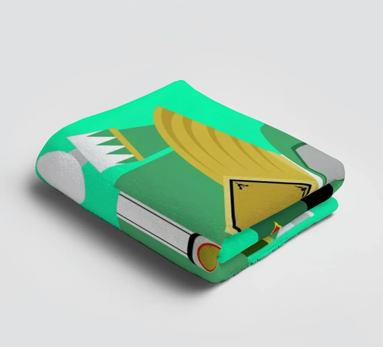 Power Ranger Toy Green badhanddoek van Rafa Gomes