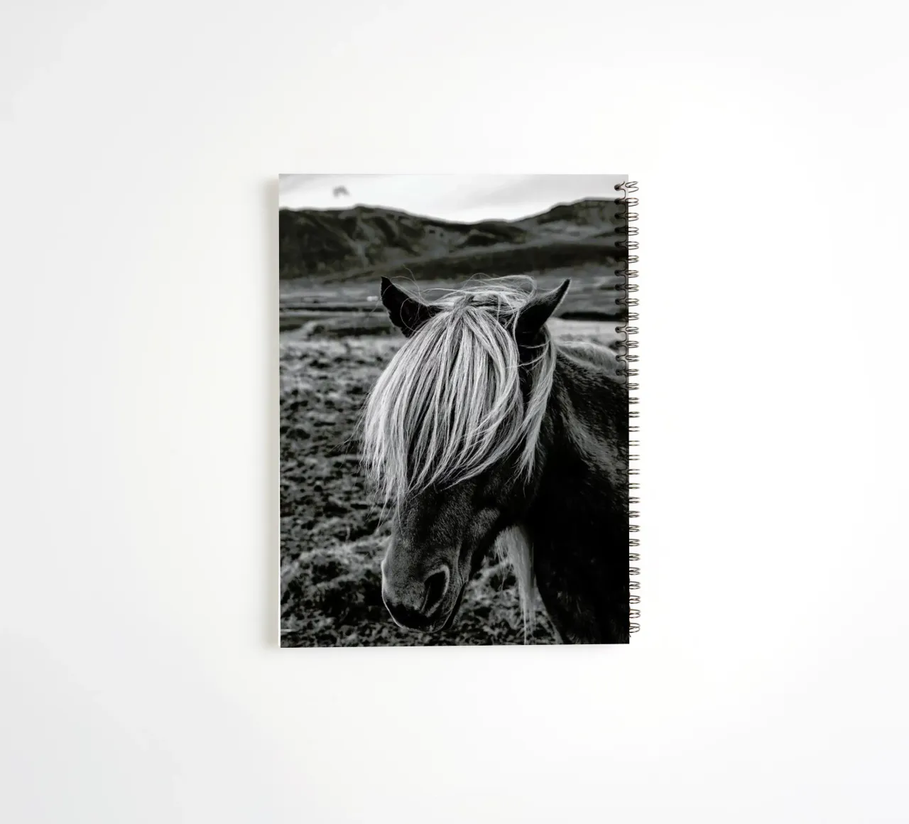 Look Me in the Eye spiral notebook by anderm