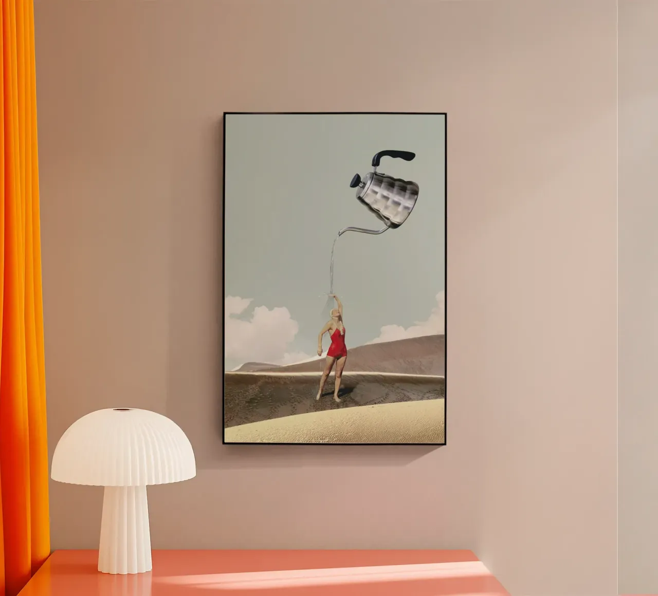 Stay Hydrated acryl van Maarten Léon