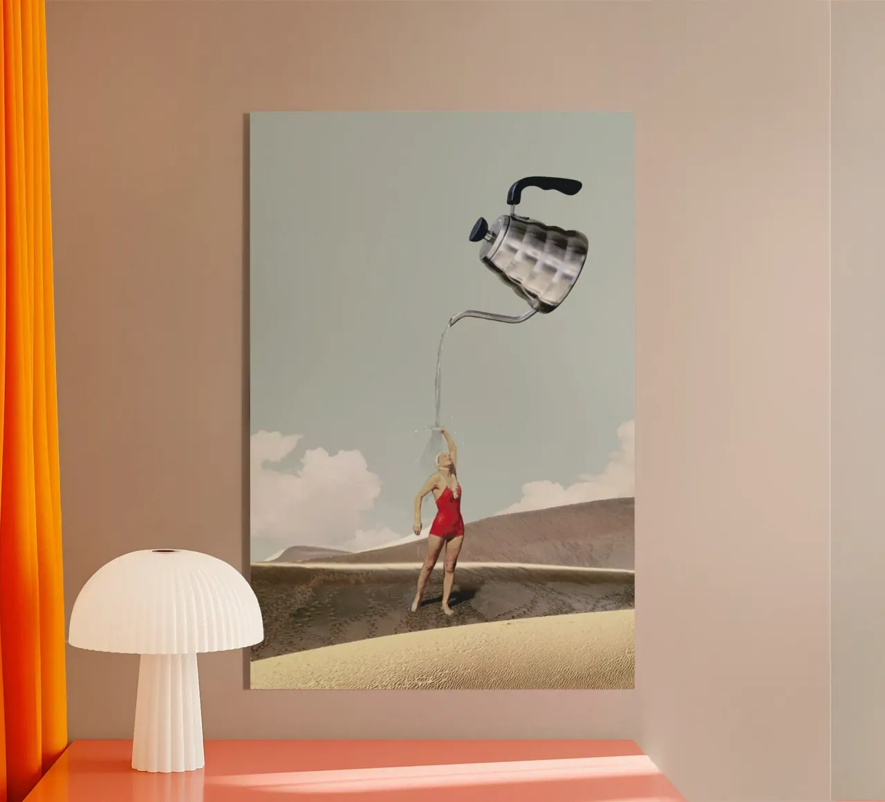 Stay Hydrated acryl van Maarten Léon