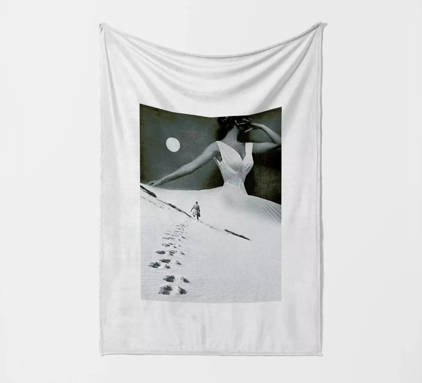 Keep Walking coperta in pile da Maarten Léon