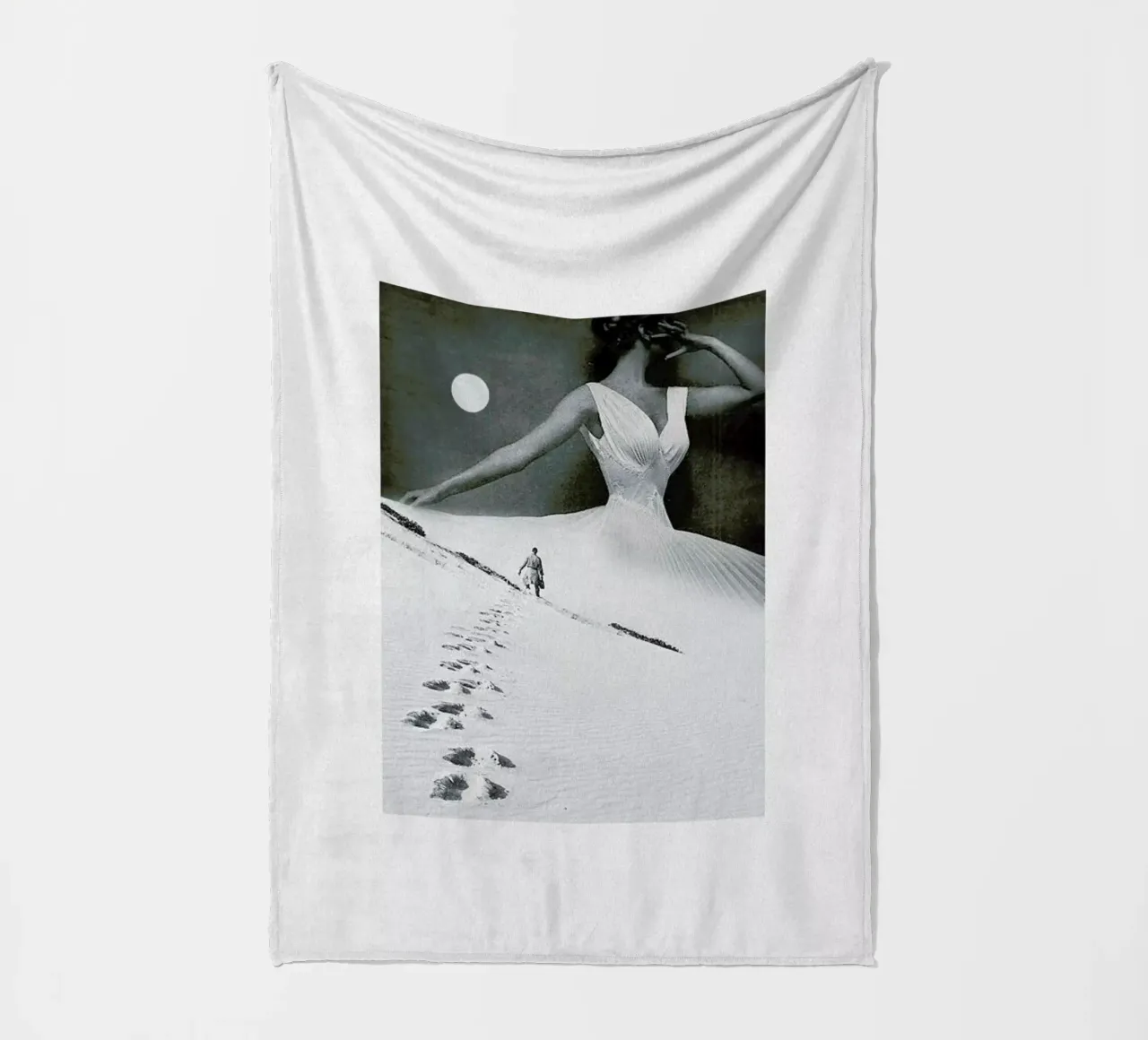 Keep Walking coperta in pile da Maarten Léon