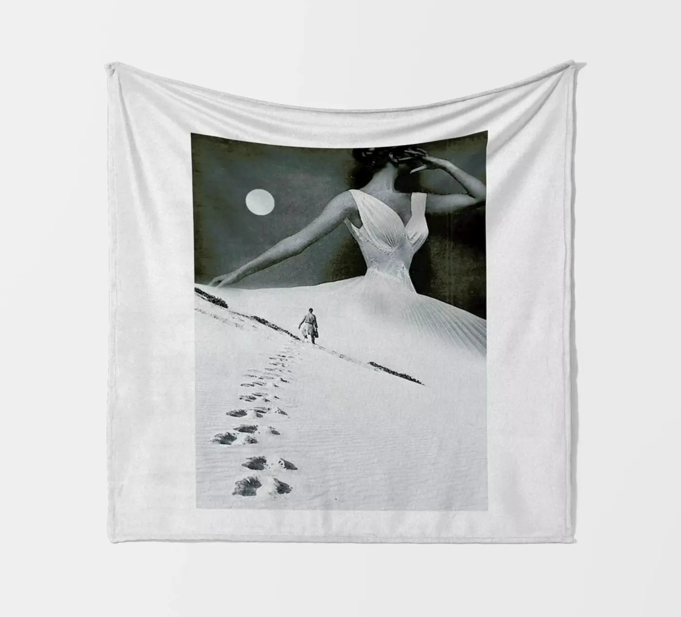 Keep Walking coperta in pile da Maarten Léon