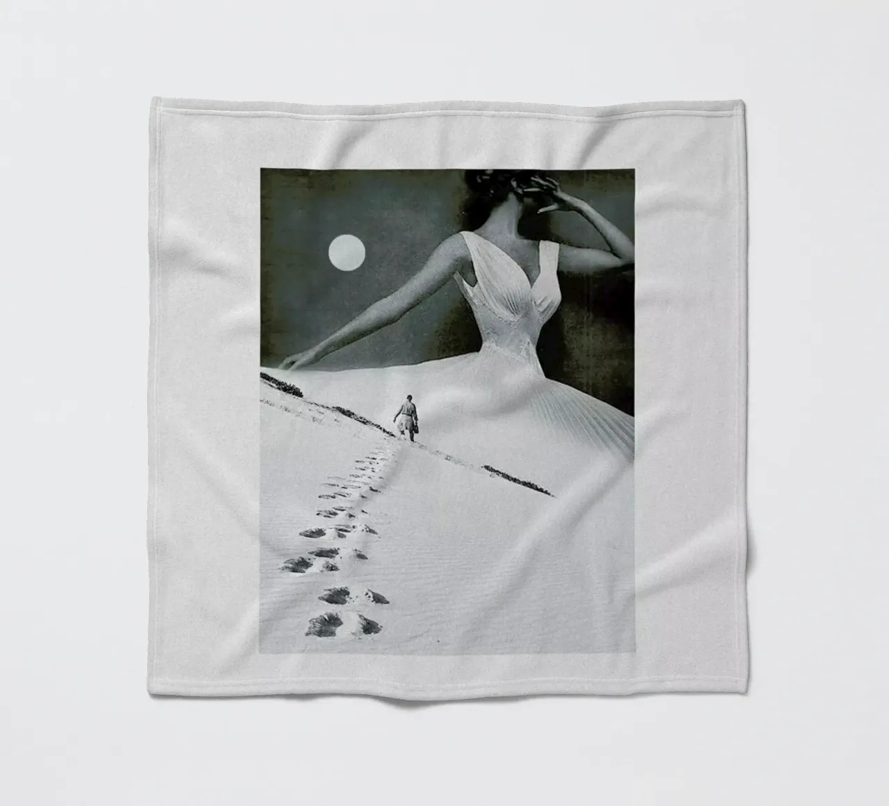 Keep Walking coperta in pile da Maarten Léon