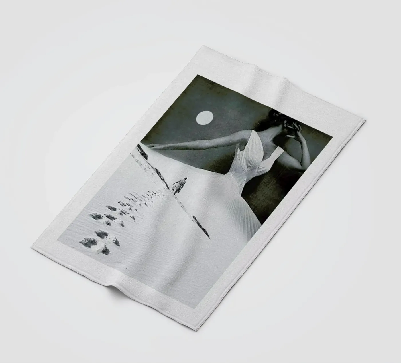 Keep Walking coperta in pile da Maarten Léon