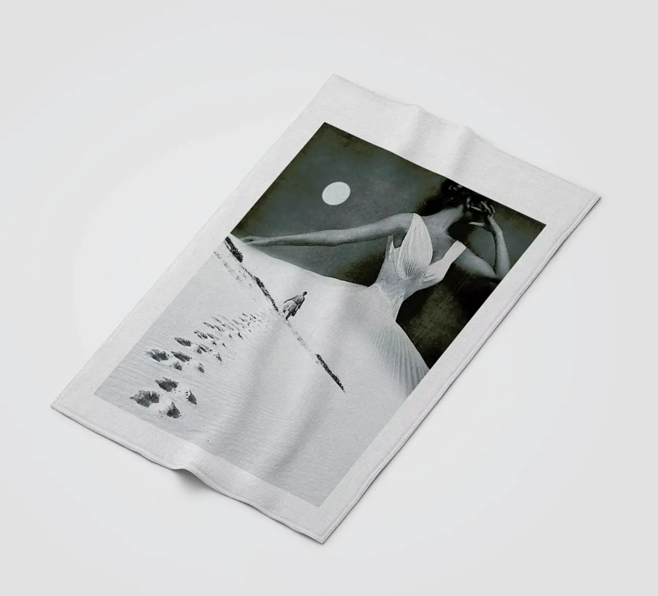 Keep Walking coperta in pile da Maarten Léon