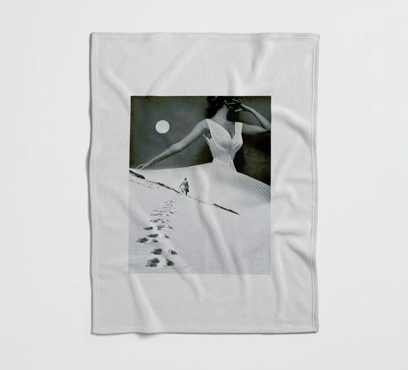 Keep Walking coperta in pile da Maarten Léon