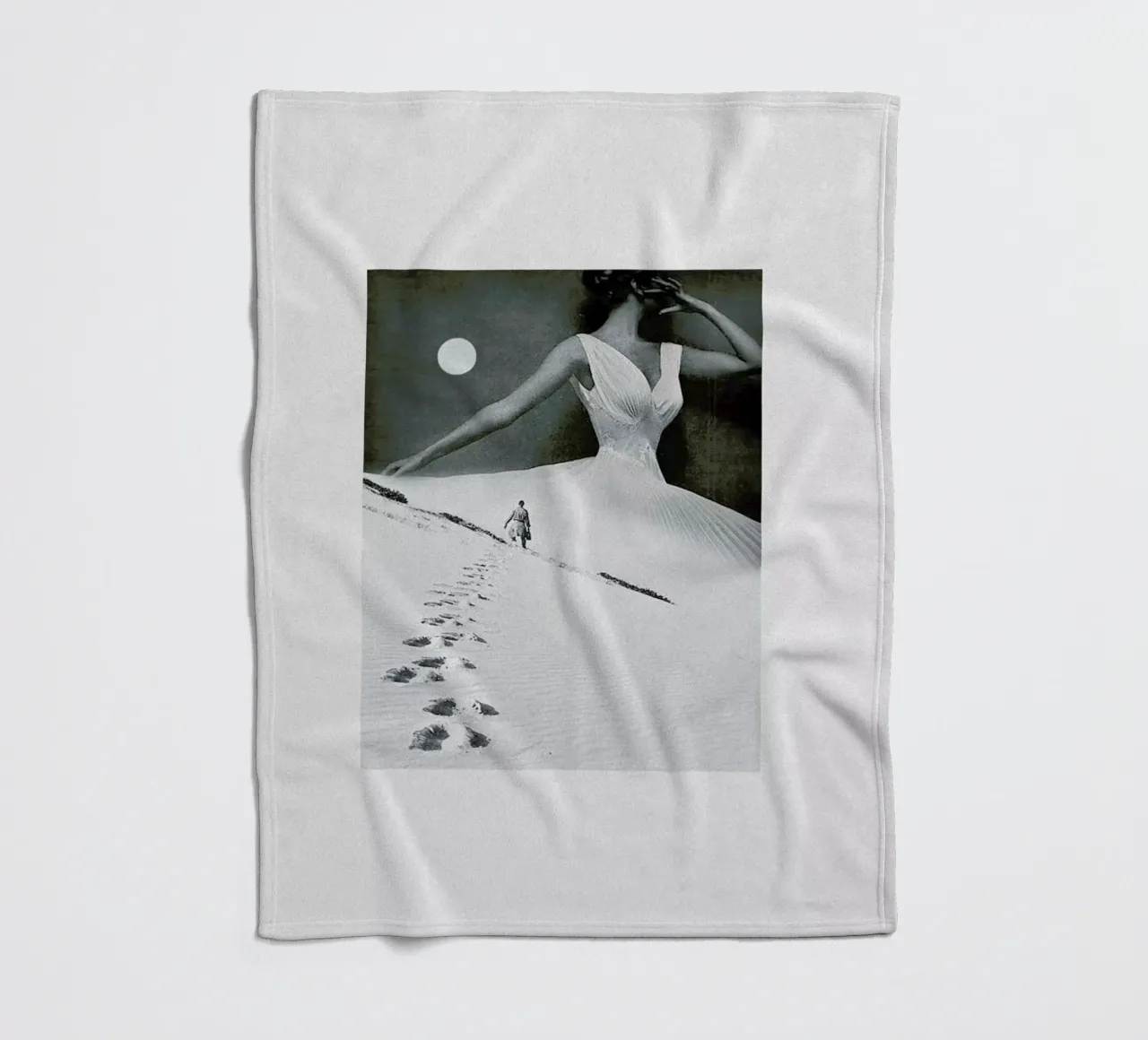 Keep Walking coperta in pile da Maarten Léon