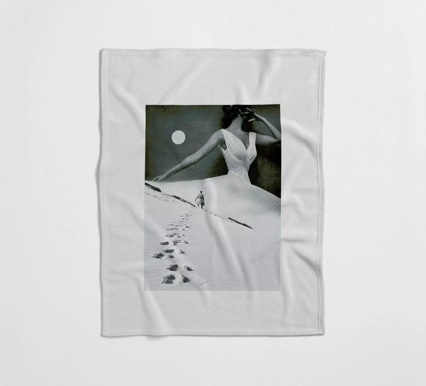 Keep Walking coperta in pile da Maarten Léon