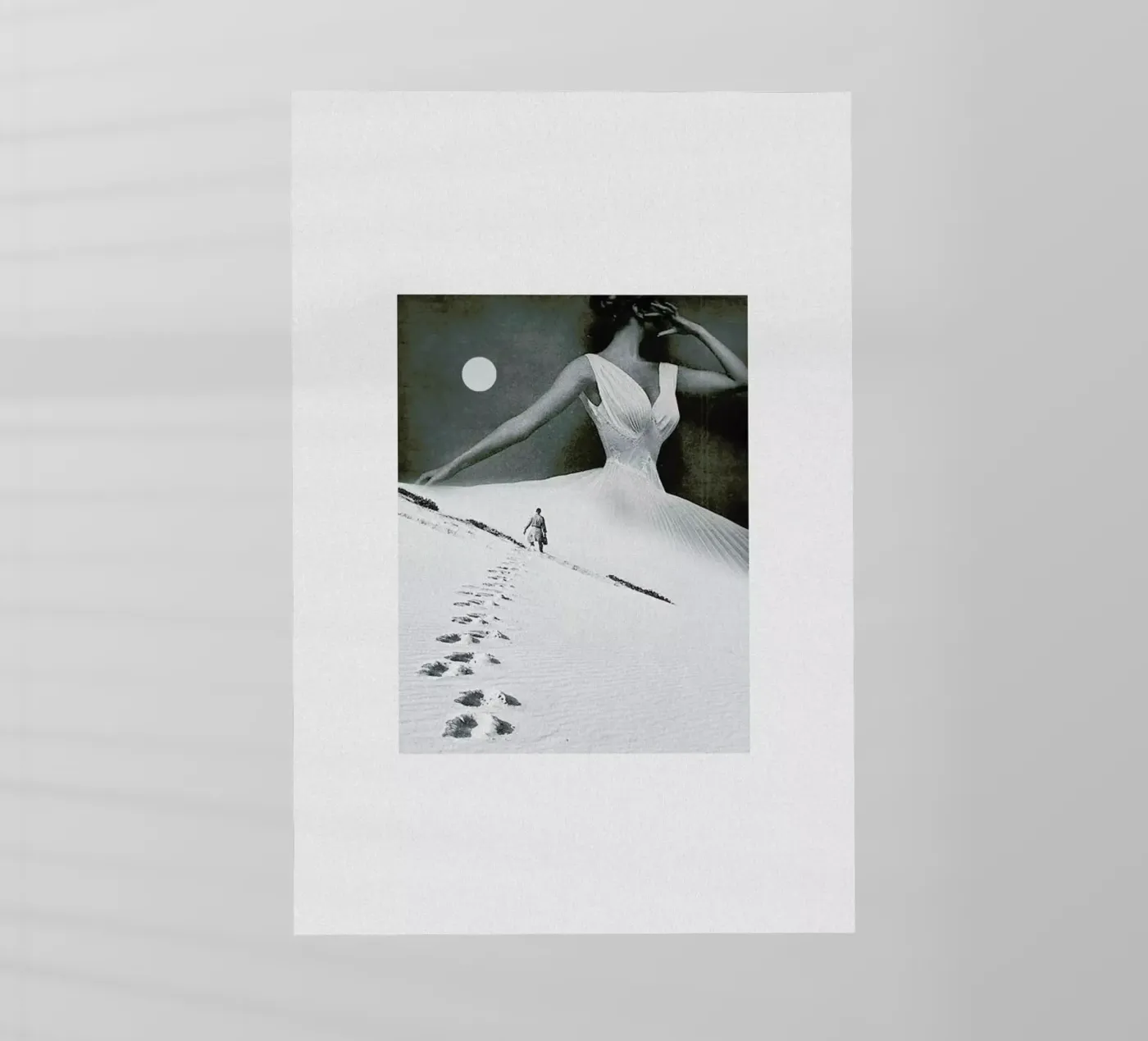 Keep Walking backlit folie van Maarten Léon