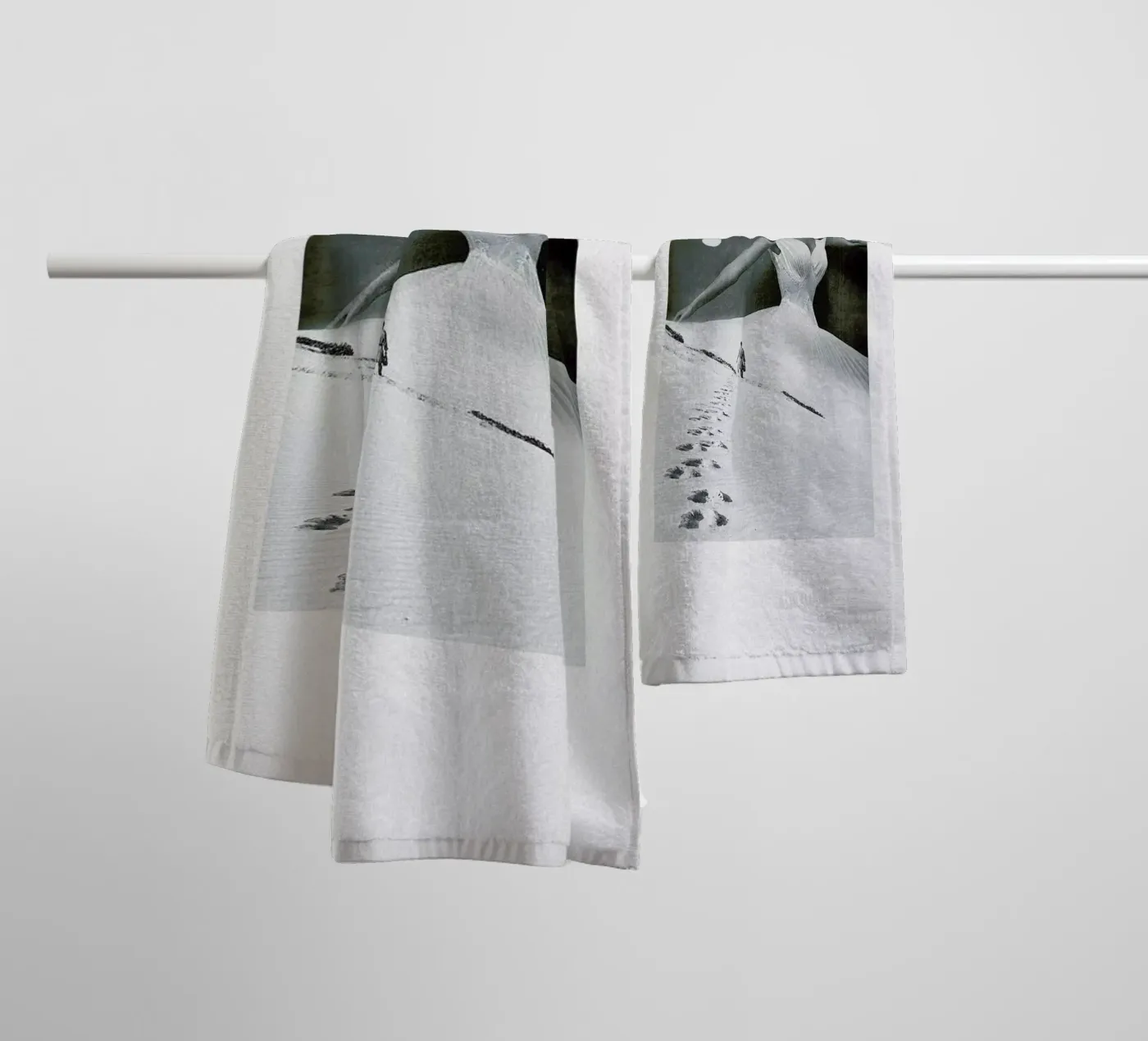 Keep Walking badhanddoek van Maarten Léon