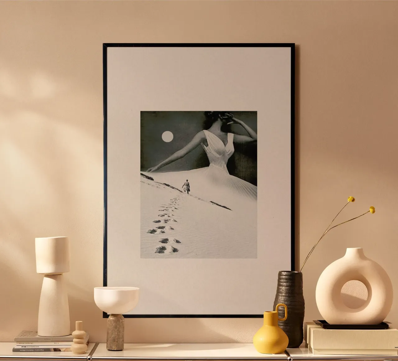 Keep Walking poster by Maarten Léon