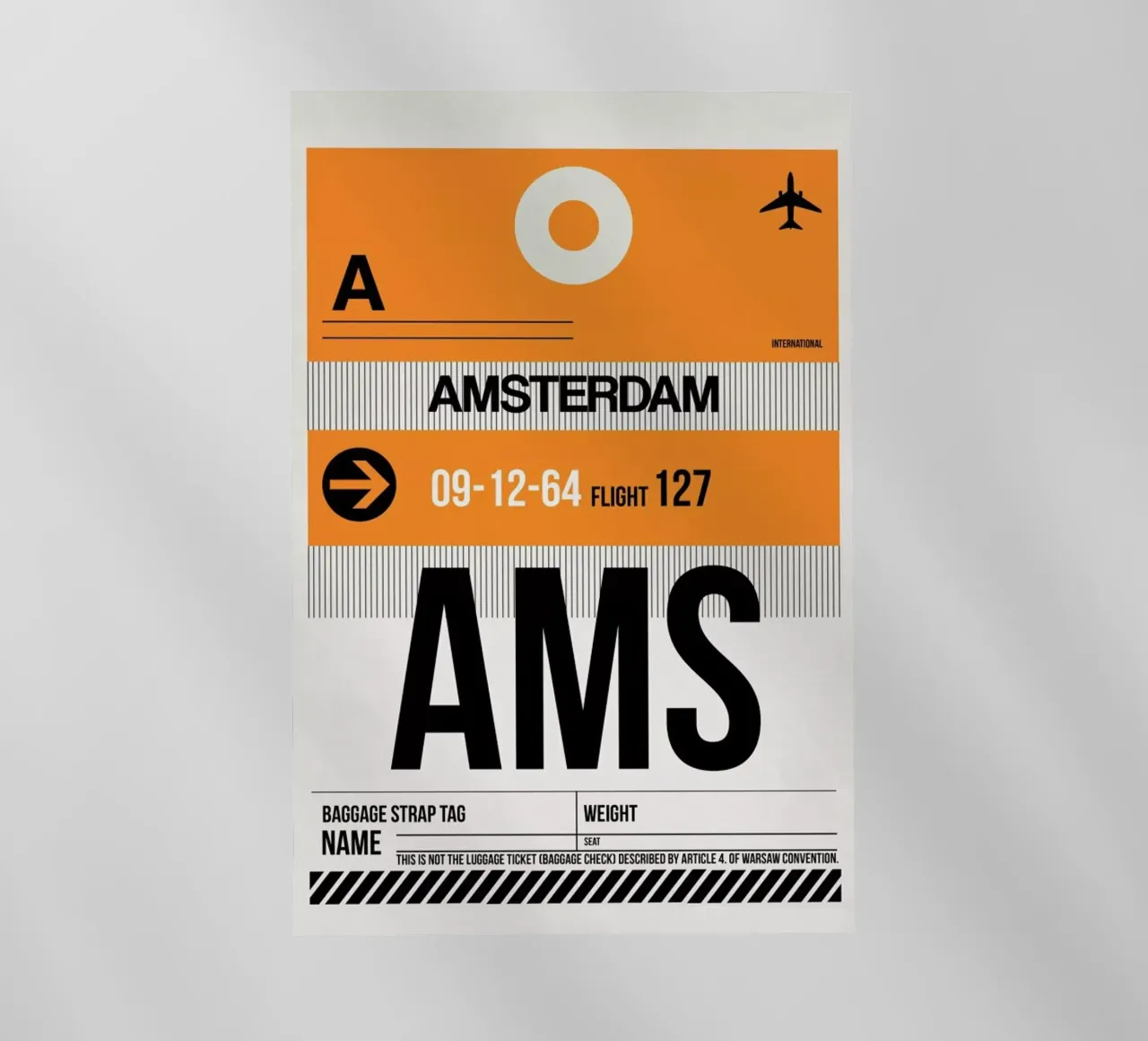 AMS-Amsterdam pellicola backlit da Naxart