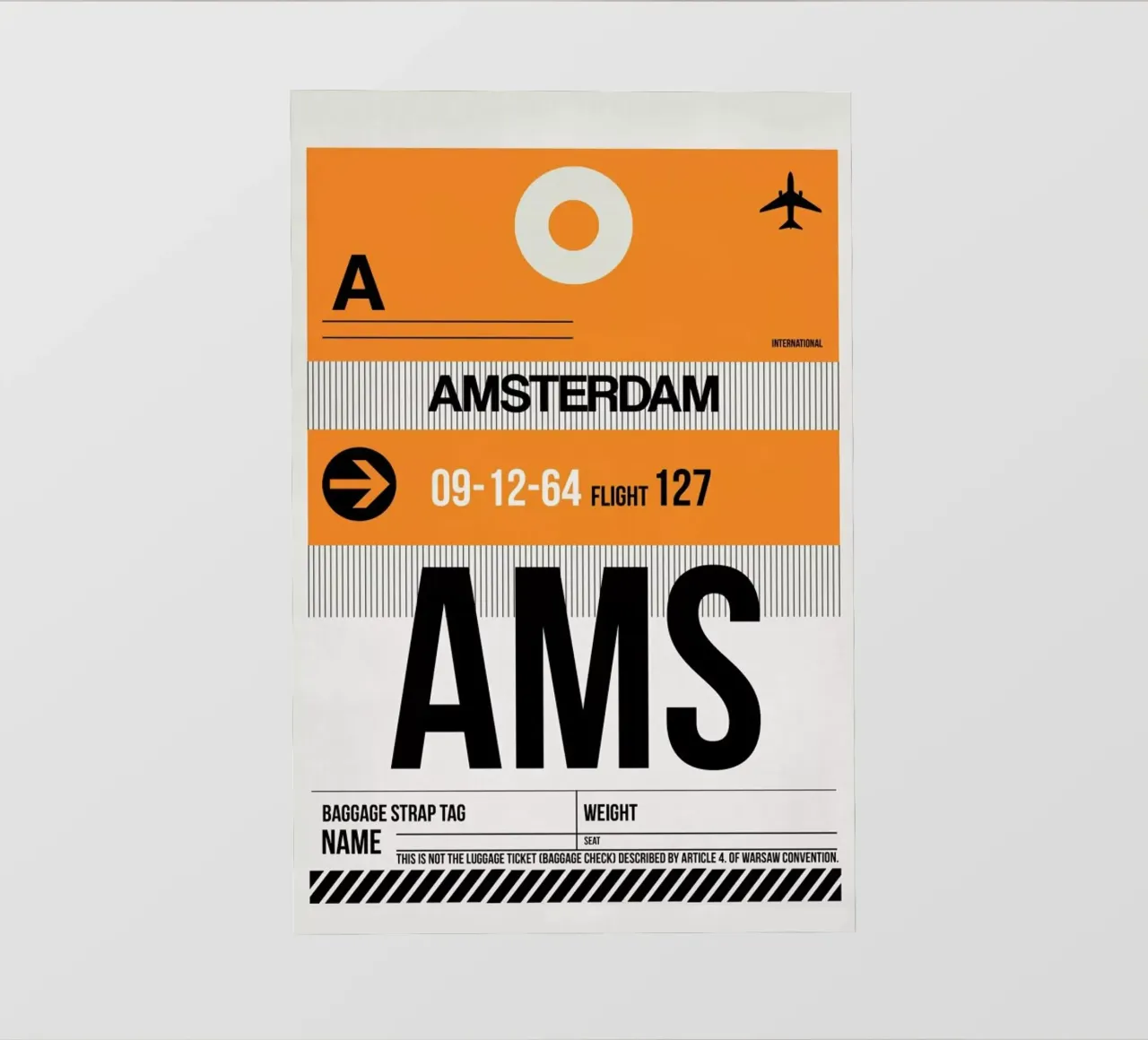 AMS-Amsterdam pellicola backlit da Naxart