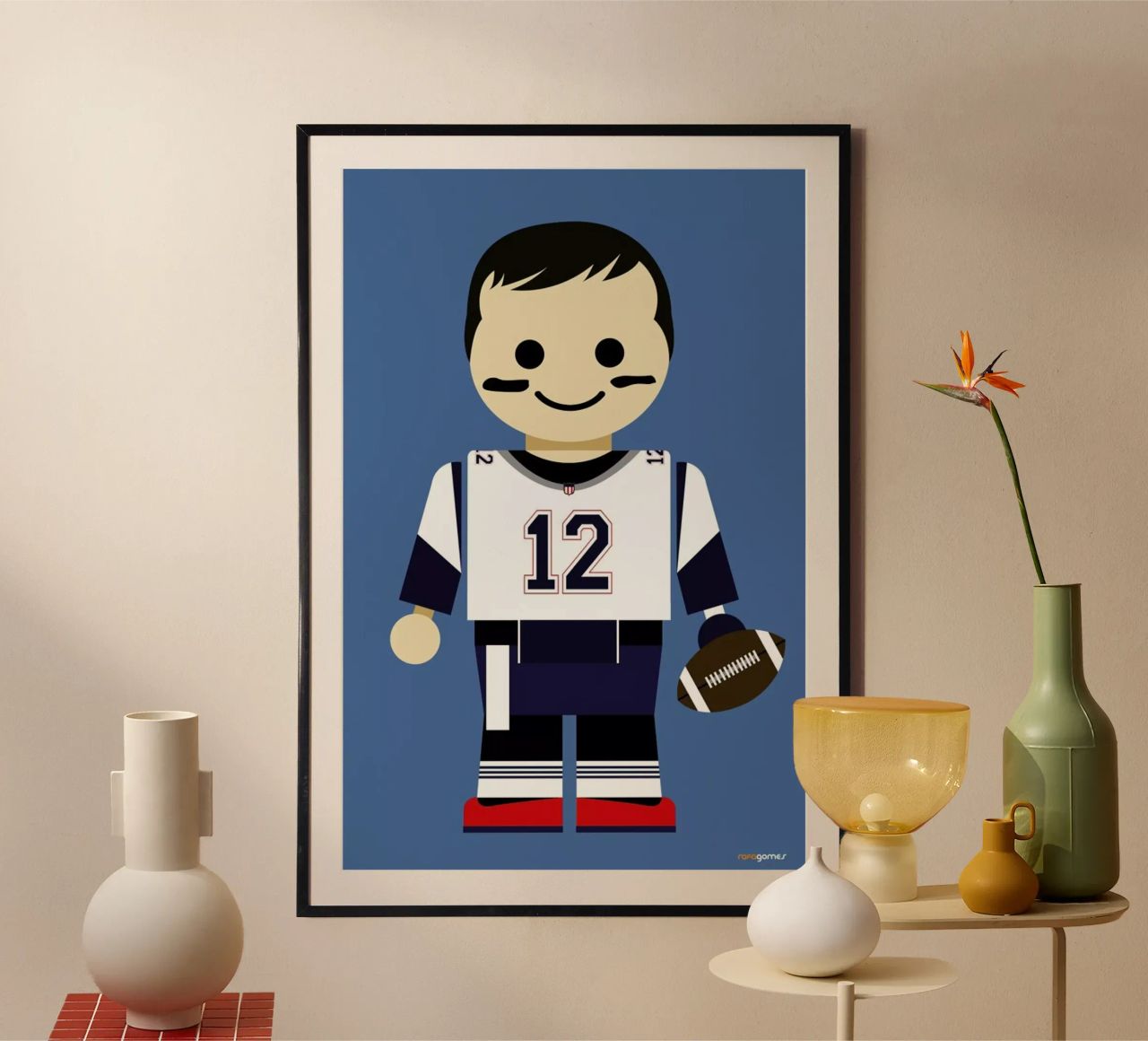 Tom Brady Toy poster de Rafa Gomes