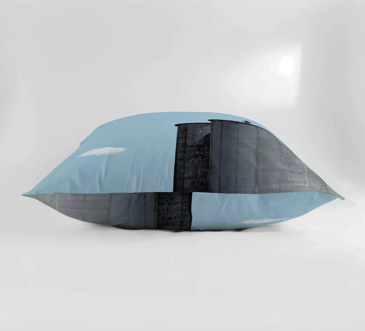 The Man decorative cushion by Rafael Burato